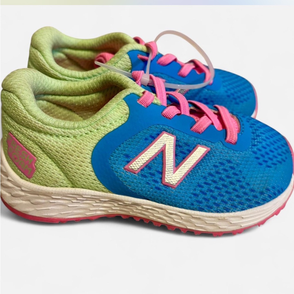 New Balance Pink and Blue Athletic Shoes